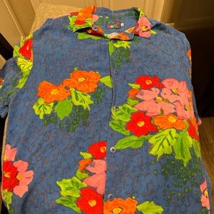 Jams World Hawaiian shirt nice size large